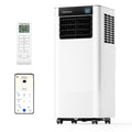 Temprium 8,000/10,000 BTU Portable Air Conditioner, Smart Portable AC Unit for rooms with Drainage-Free Cooling, 3-in-1 Standing Air Conditioner with Cool, Dry, Fan Modes, APP/Voice/Remote Control